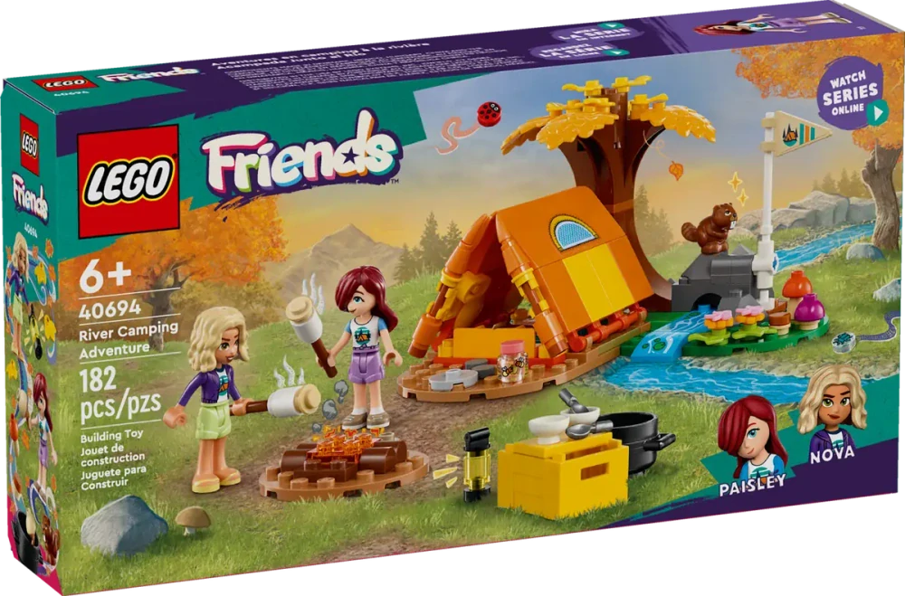 LEGO® Friends 40694 Dobrodružné kempování u řeky
