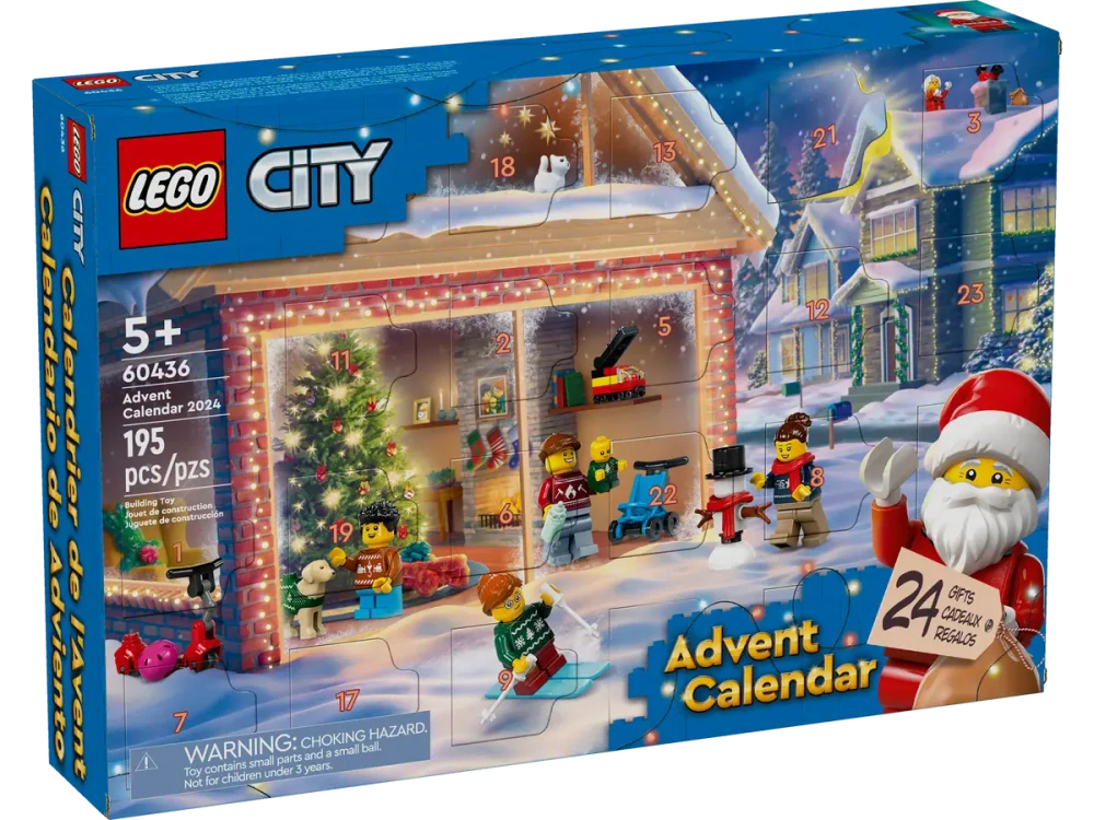 LEGO® CITY 60436 Adventní kalendář 2024