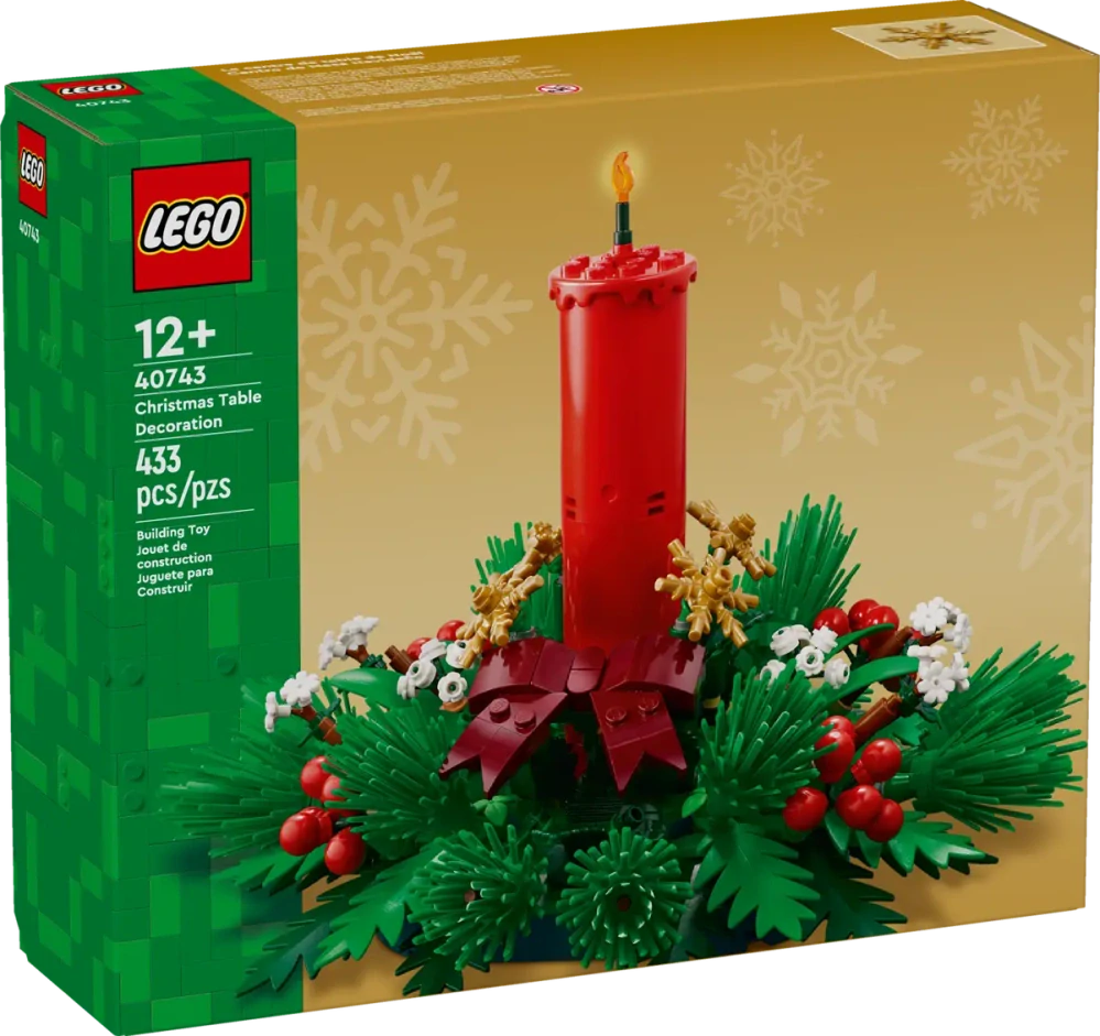 LEGO® 40743 Vánoční dekorace na stůl