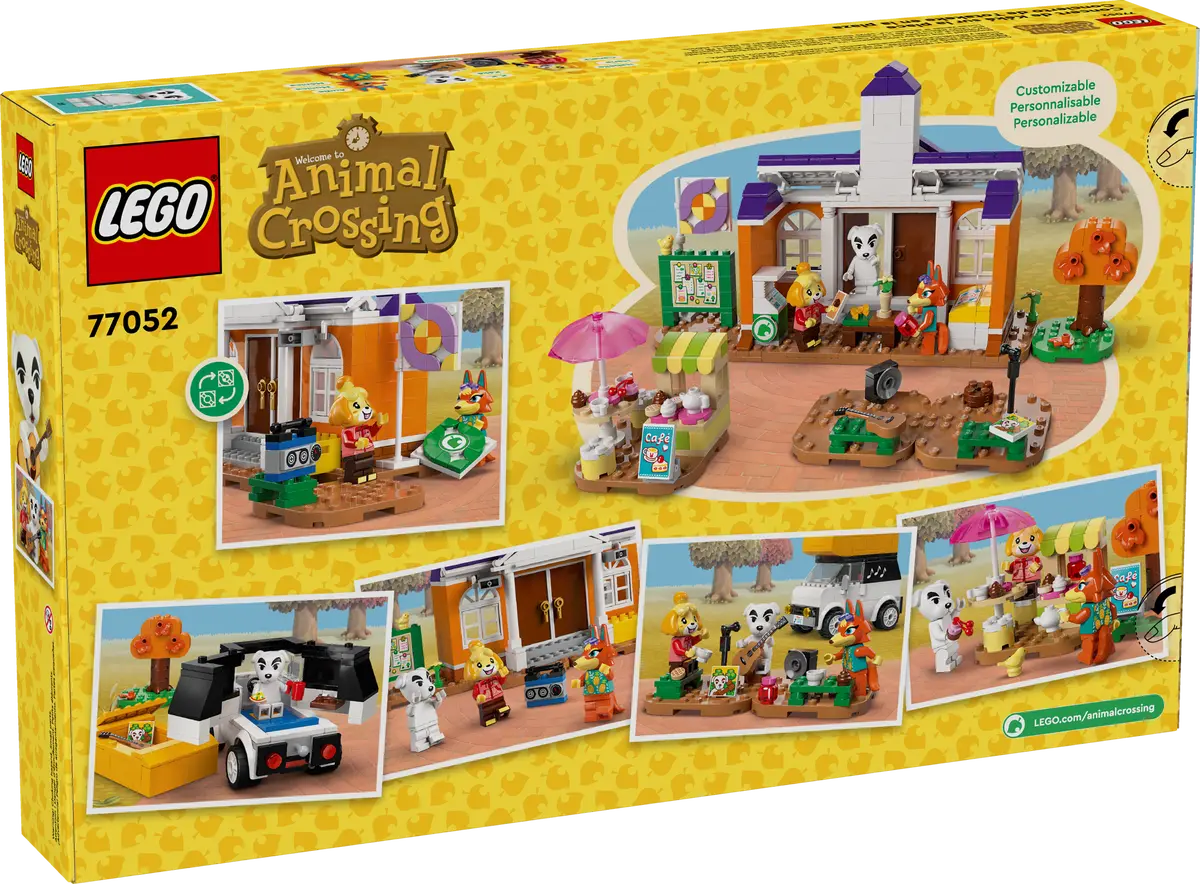 LEGO® Animal Crossing™ 77052 K.K. a koncert na náměstí