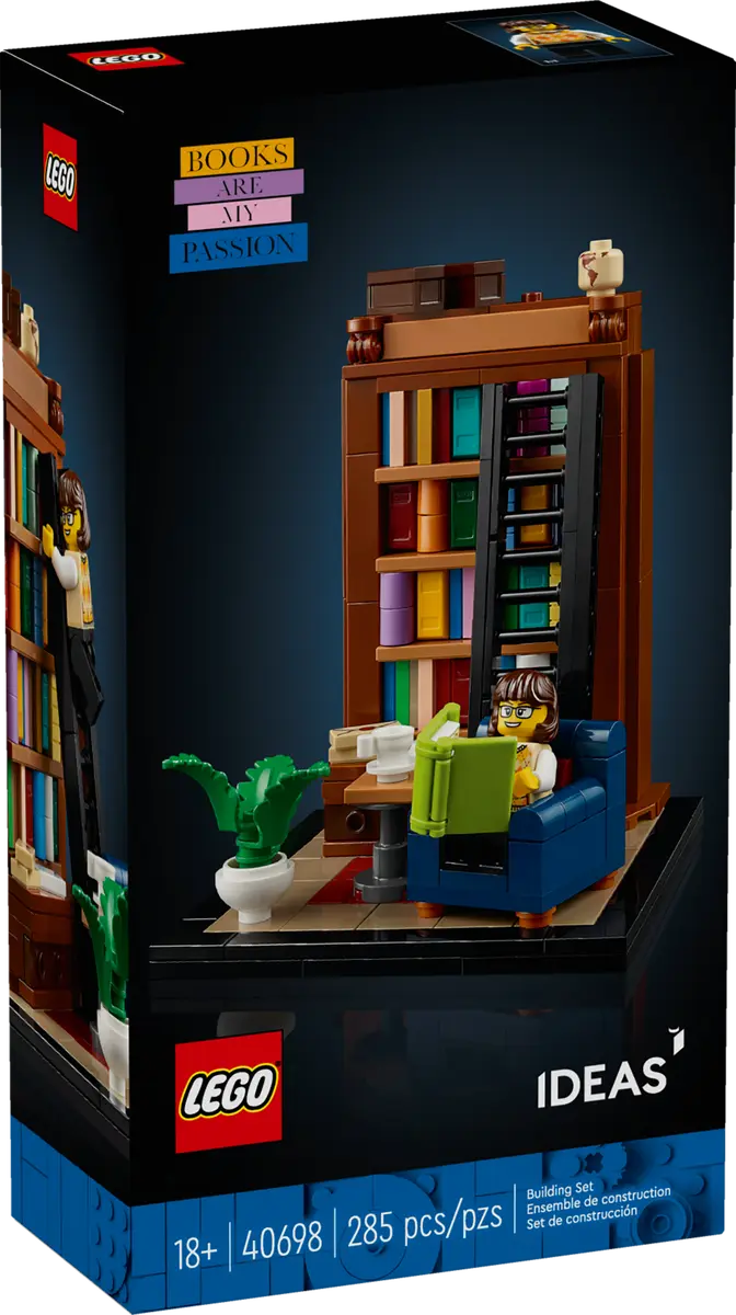 LEGO® Ideas 40698 Knihomol - mírně pomačkaná krabice