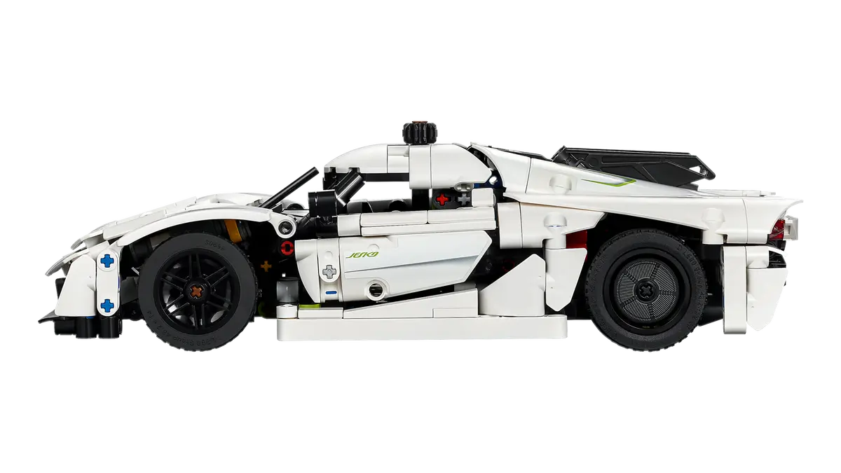LEGO® Technic 42184 Bílé hyperauto Koenigsegg Jesko Absolut