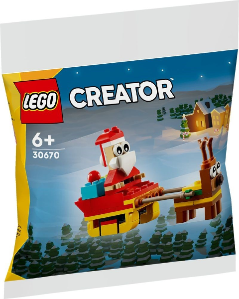 LEGO® Creator 30670 Projížďka na Santových saních