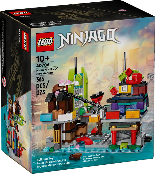 LEGO® NINJAGO 40706 Miniaturní trhy v NINJAGO City