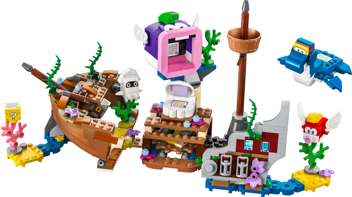 LEGO® Super Mario 71432 Dobrodružství Dorriho ve vraku