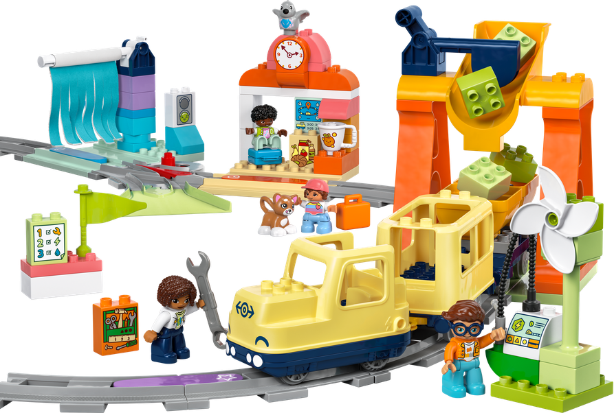 LEGO® DUPLO® 10428 Velký interaktivní komunitní vláček