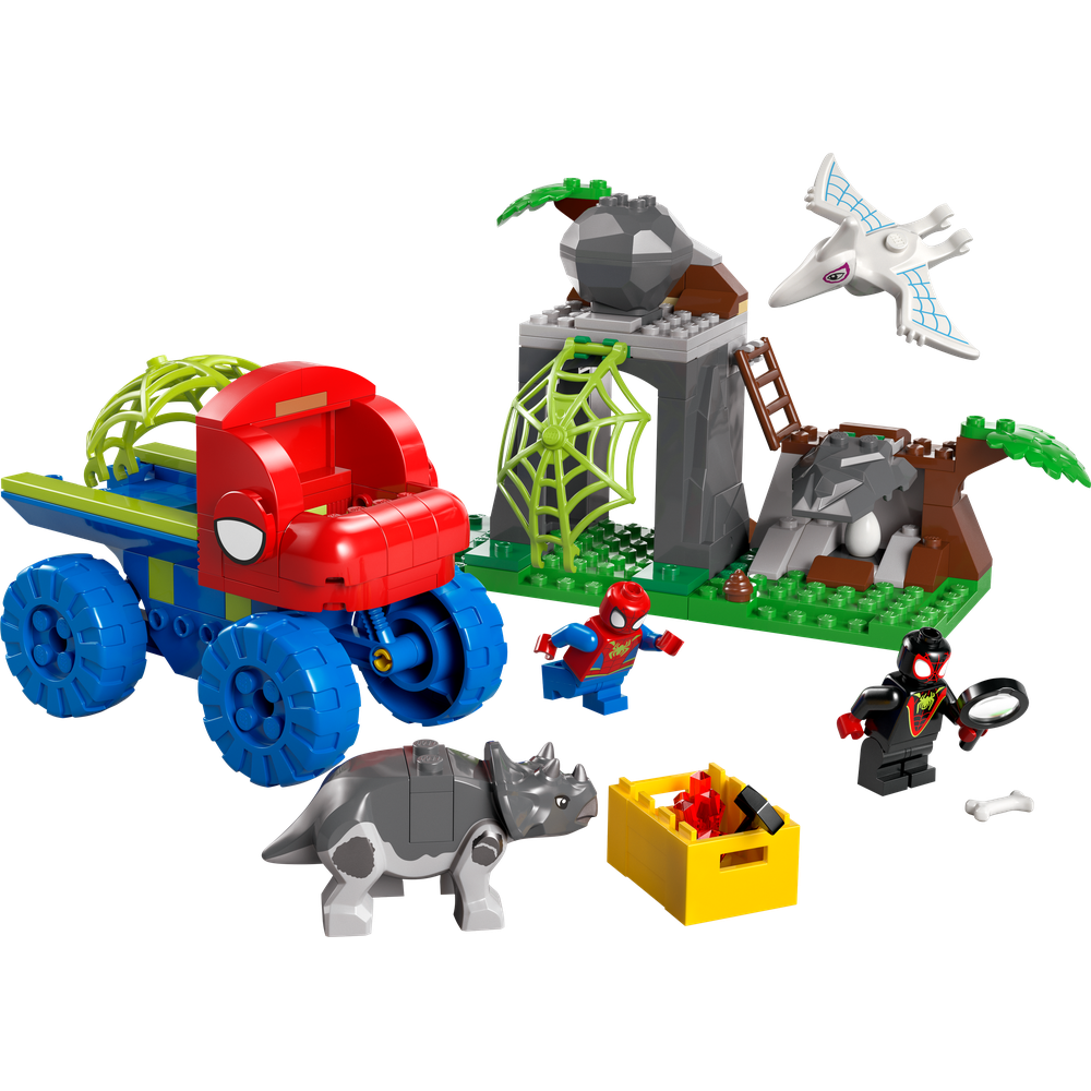 LEGO® Marvel 11199 Spideyho tým a záchrana dinosaurů s truckem