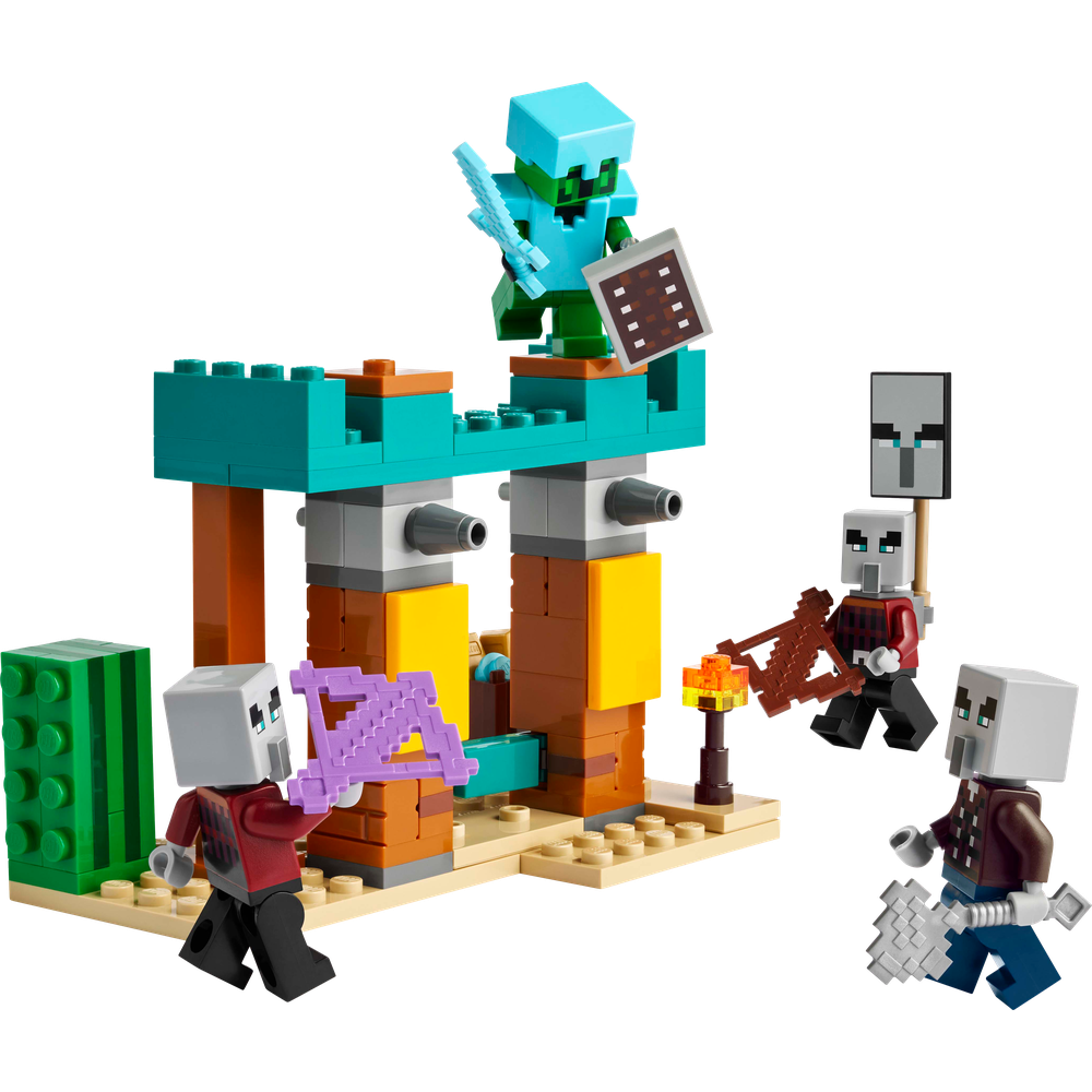 LEGO® Minecraft® 21267 Pouštní hlídka zákeřníků