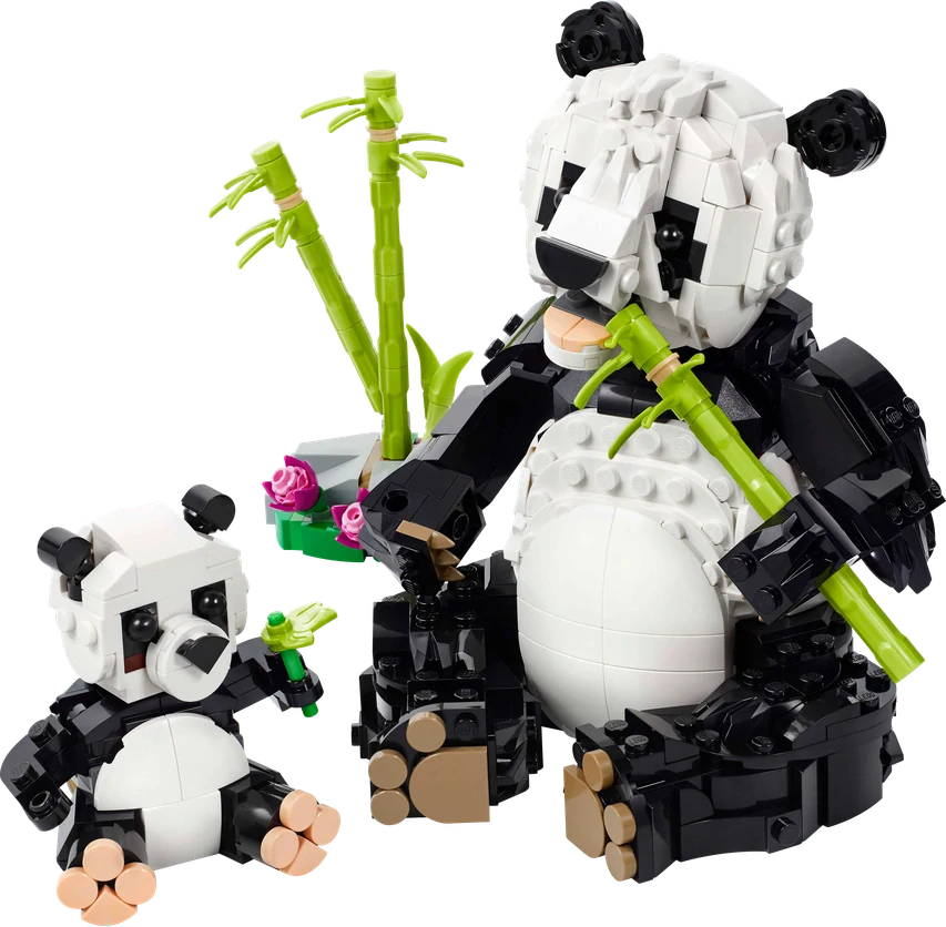 LEGO® Creator 3v1 31165 Divoká zvířata: Pandí rodinka