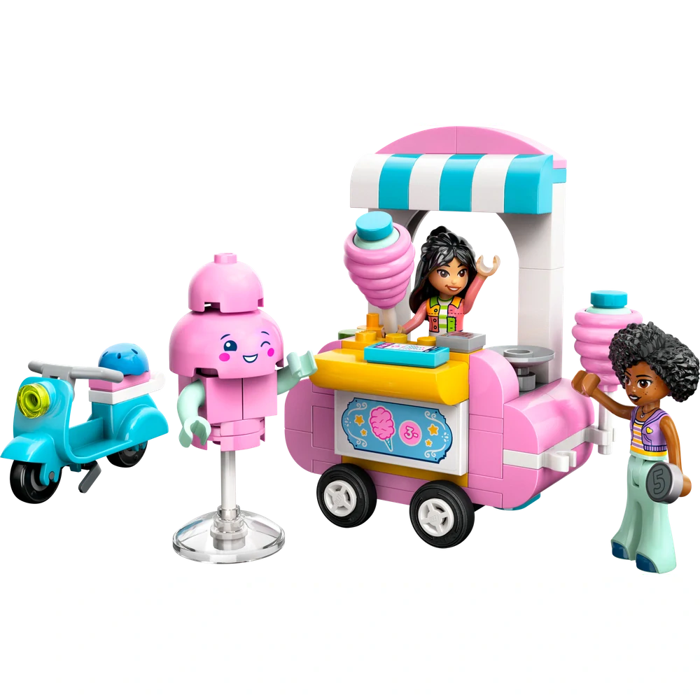 LEGO® Friends 42643 Stánek s cukrovou vatou a skútr