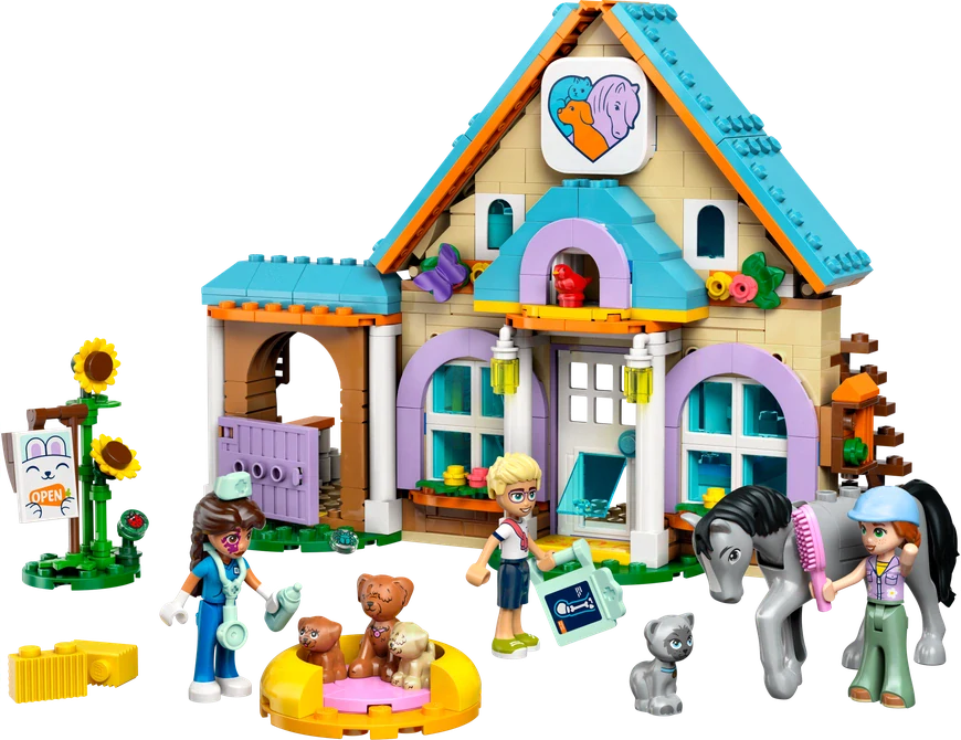 LEGO® Friends 42651 Veterinární klinika pro koně a domácí mazlíčky