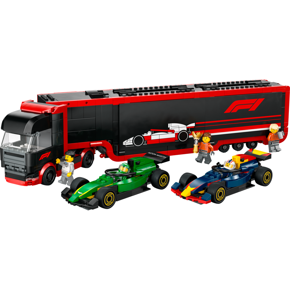 LEGO® City 60445 Kamion F1® s vozy F1® RB20 a AMR24