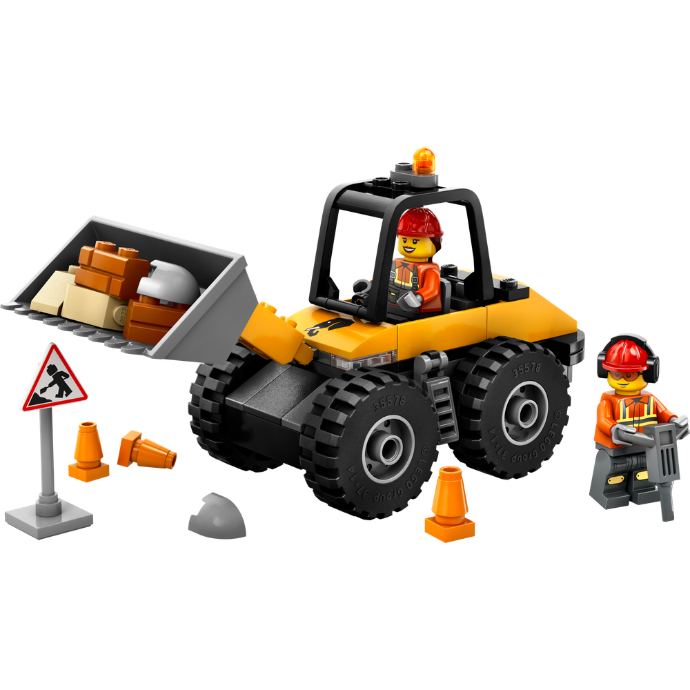 LEGO® City 60450 Žlutý kolový nakladač