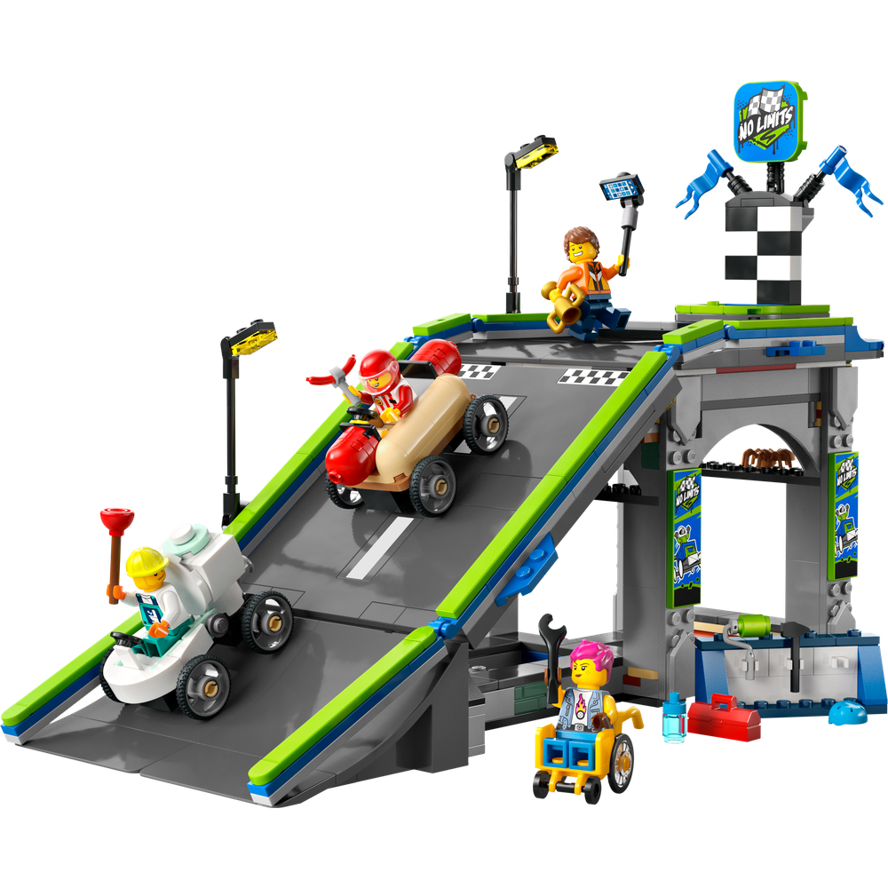LEGO® City 60460 Tvoje pravidla: Závodní dráha s rampami