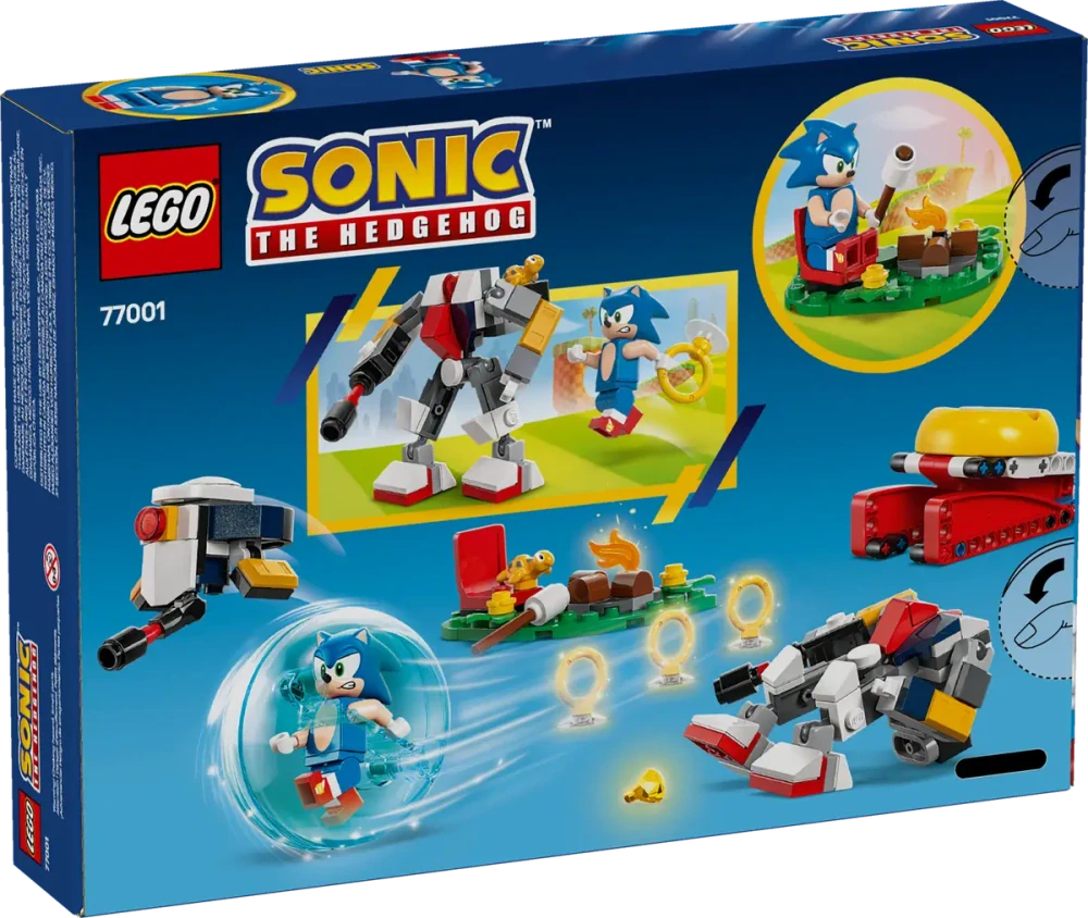 LEGO® Sonic the Hedgehog™ 77001 Sonic a souboj u táboráku