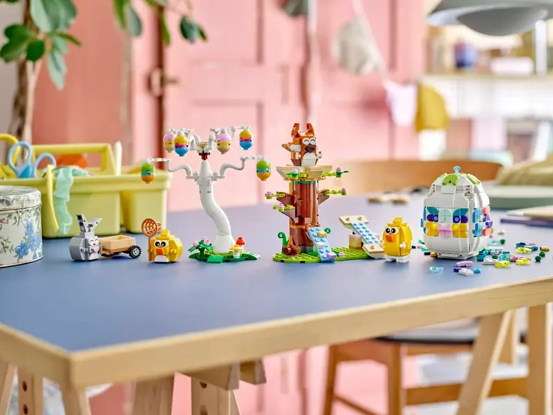 LEGO® 40808 Hledání kraslic se zajíčkem a kuřátkem