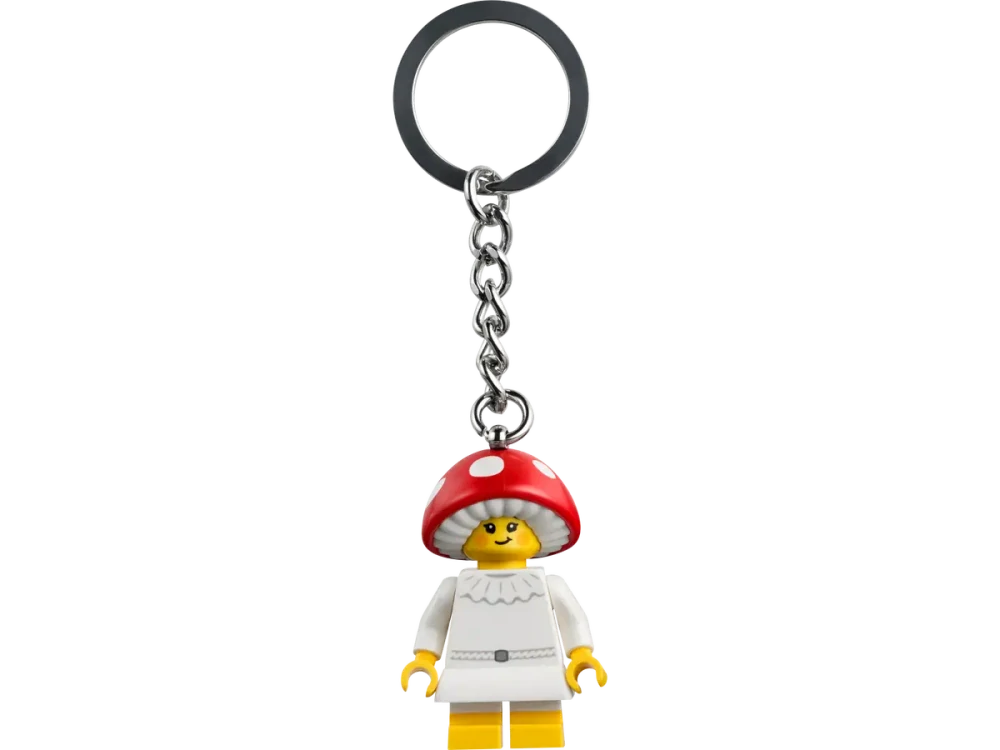 LEGO® 854306 Přívěsek na klíče – Dívka v kostýmu houby