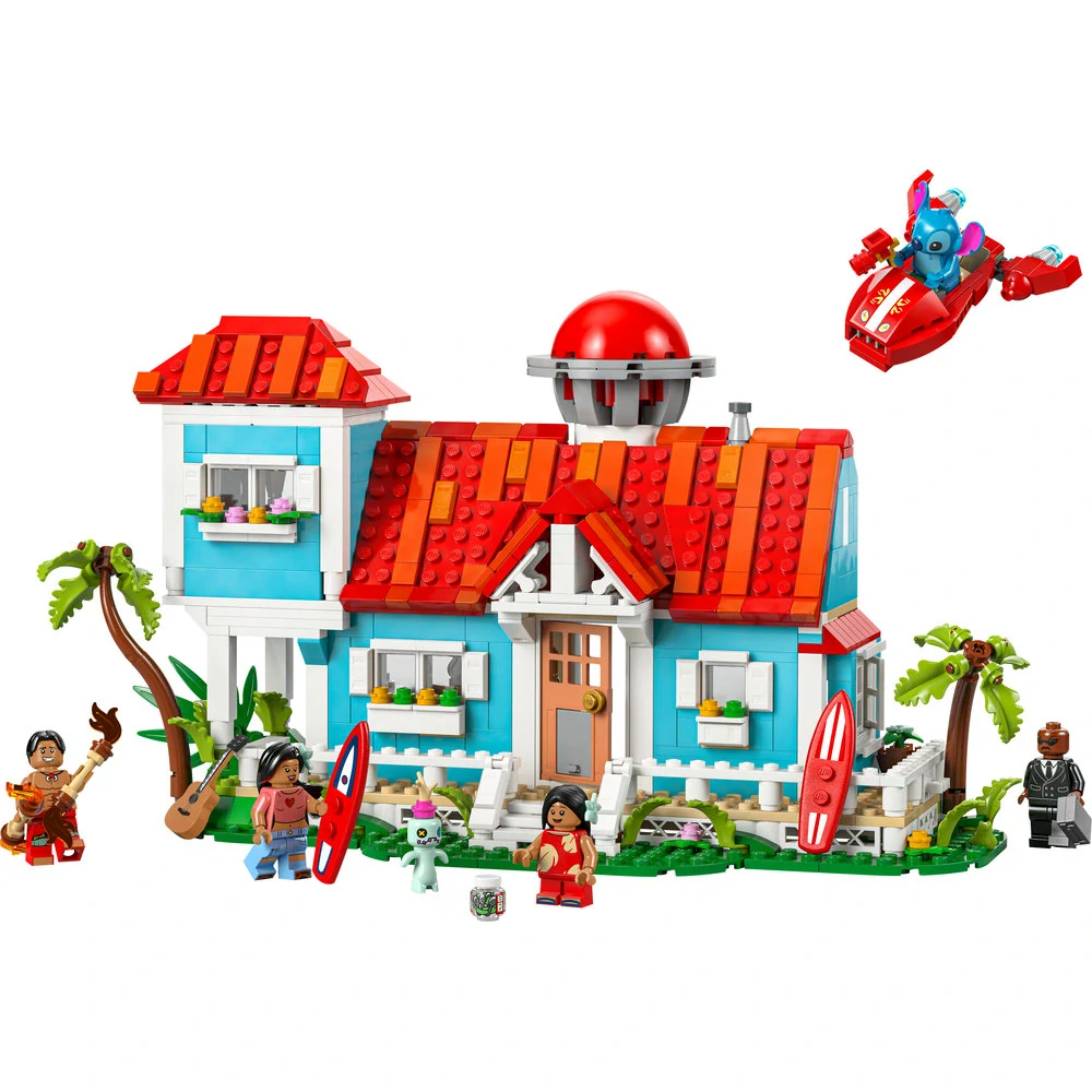 LEGO® │ Disney 43268 Lilo a Stitch a domek na pláži