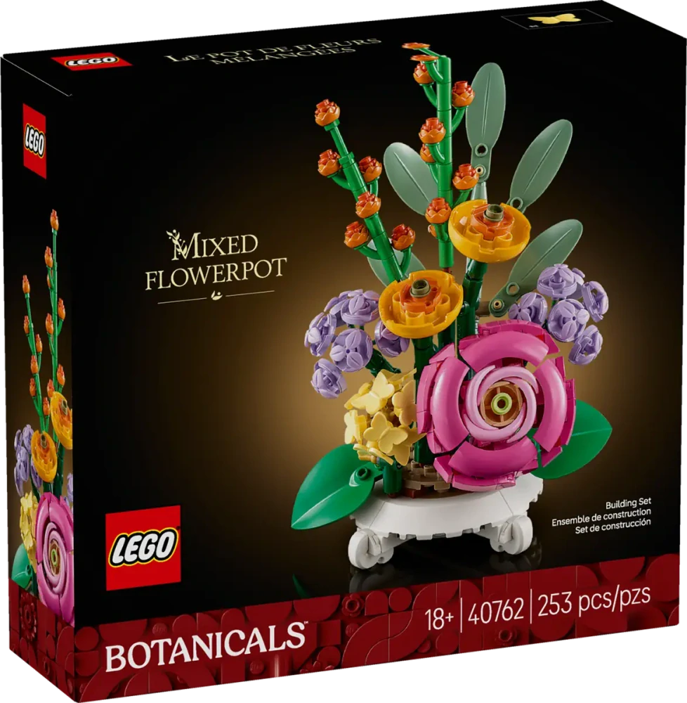 LEGO® Botanicals 40762 Květináč s mixem květin