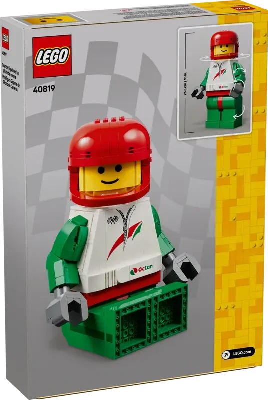 LEGO® 40819 Zvětšená minifigurka závodního jezdce
