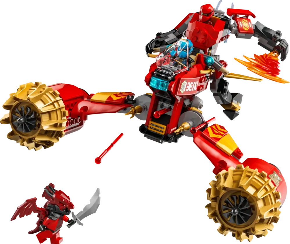 LEGO® NINJAGO 71830 Kaiův bouřný jezdec a robot