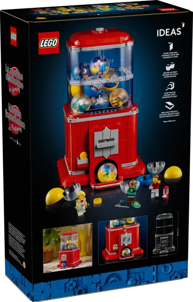 LEGO Ideas 21358 Automat na minifigurky
