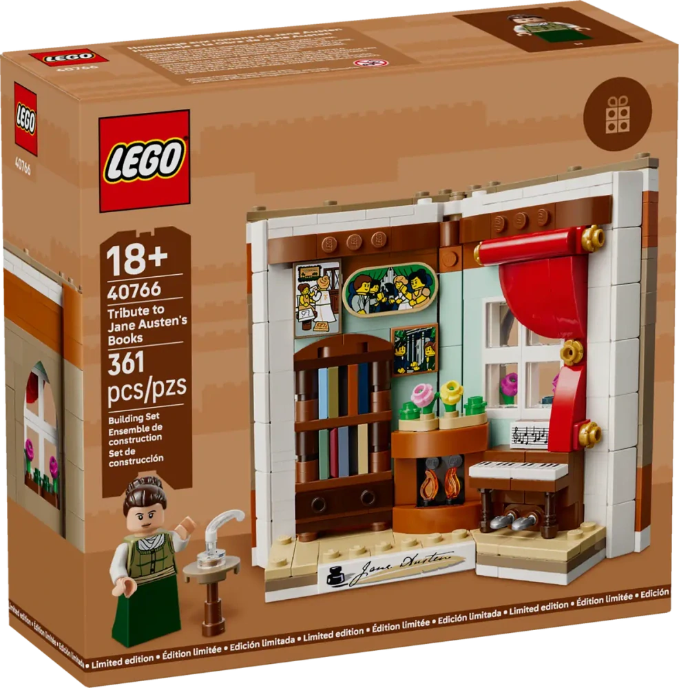 LEGO® 40766 Pocta knihám Jane Austenové