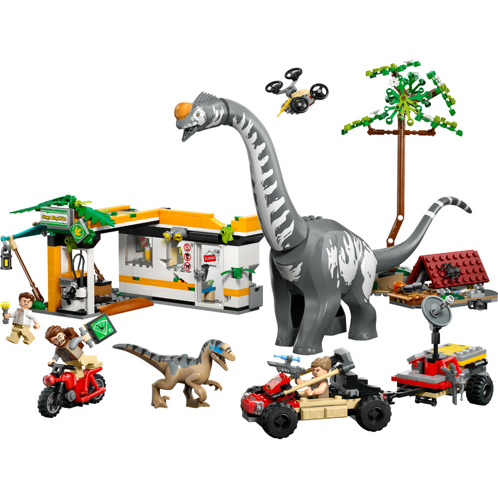 LEGO® Jurassic World 76973 Mise na sledování raptora a titanosaura