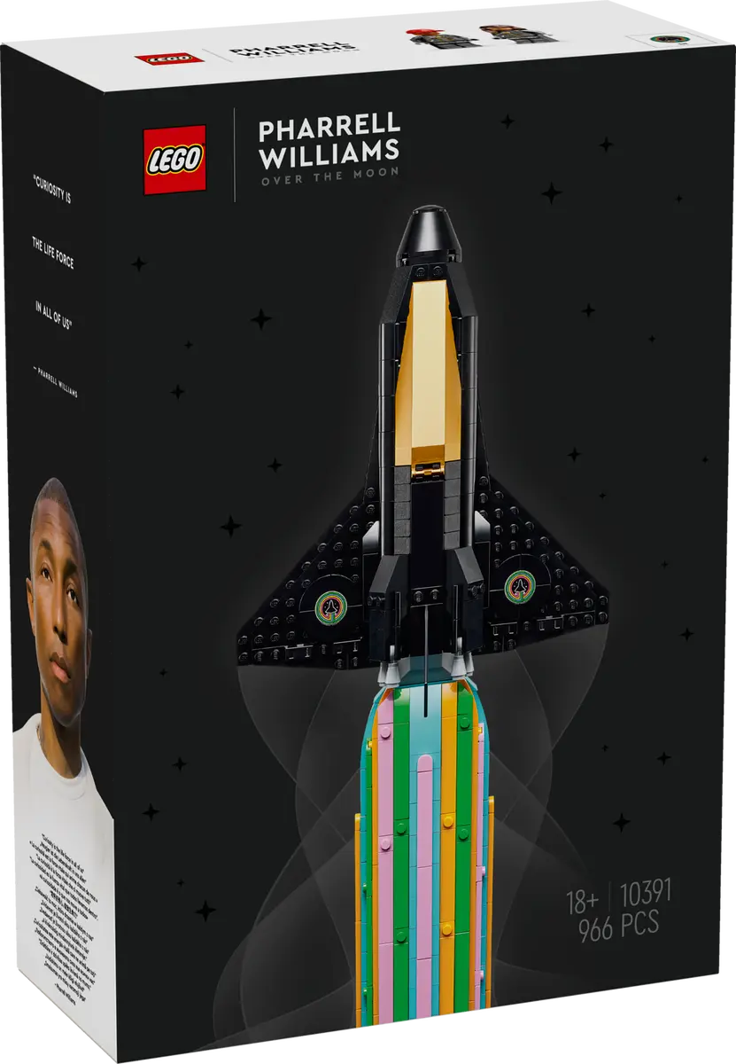 LEGO® Icons™10391 Na Měsíc s Pharrellem Williamsem