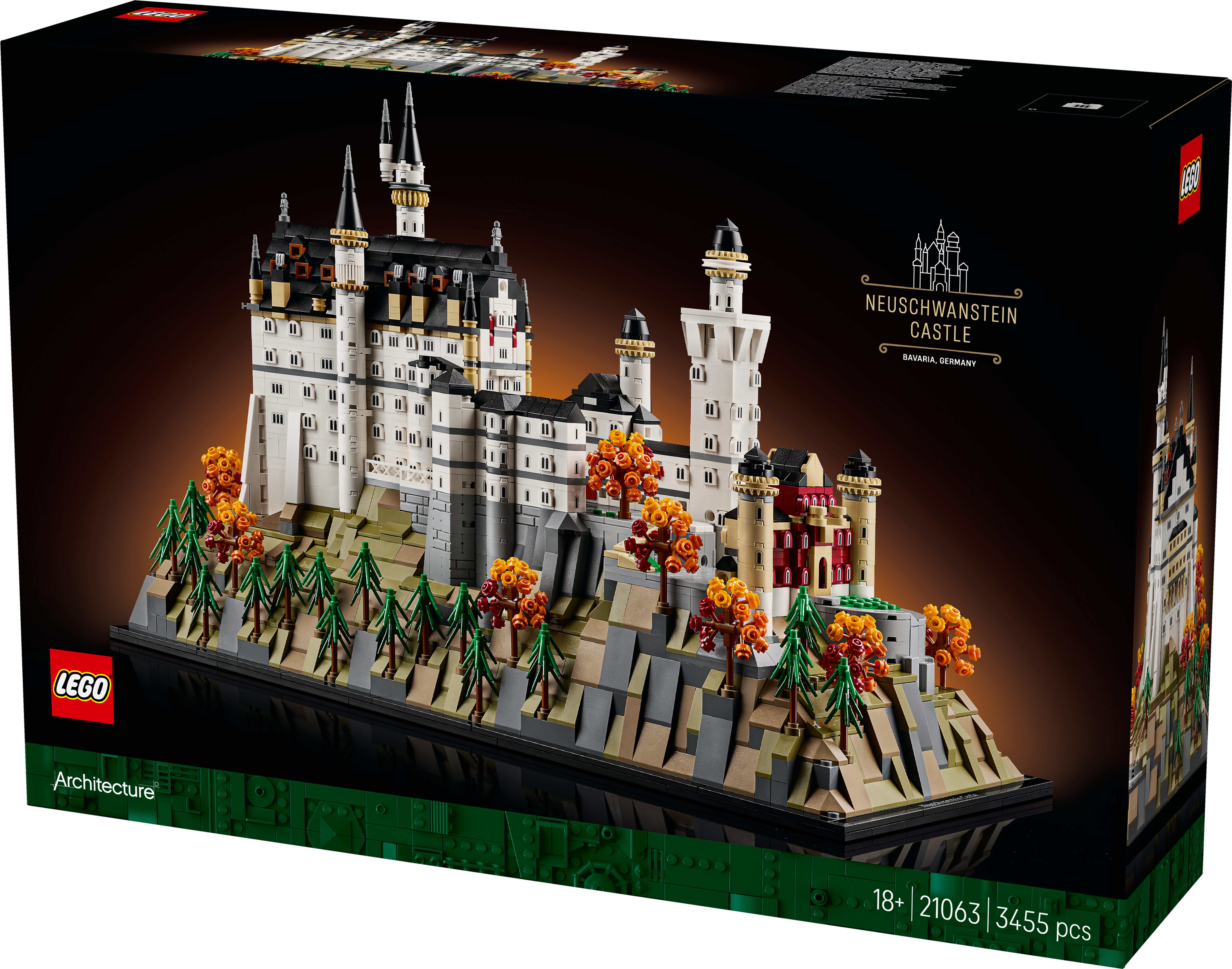 LEGO® Architecture 21063 Zámek Neuschwanstein