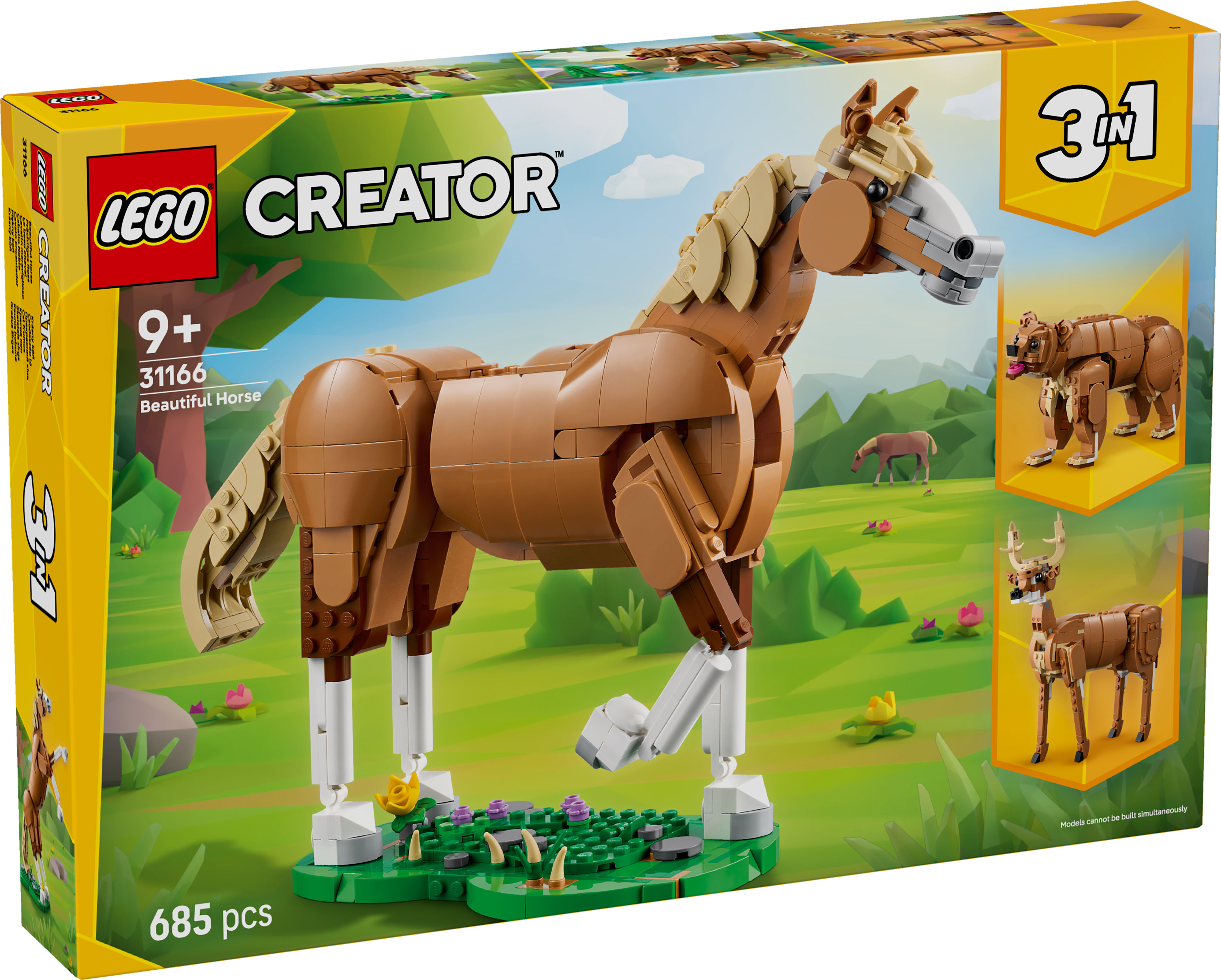 LEGO® Creator 3 v 1 31166 Krásný kůň