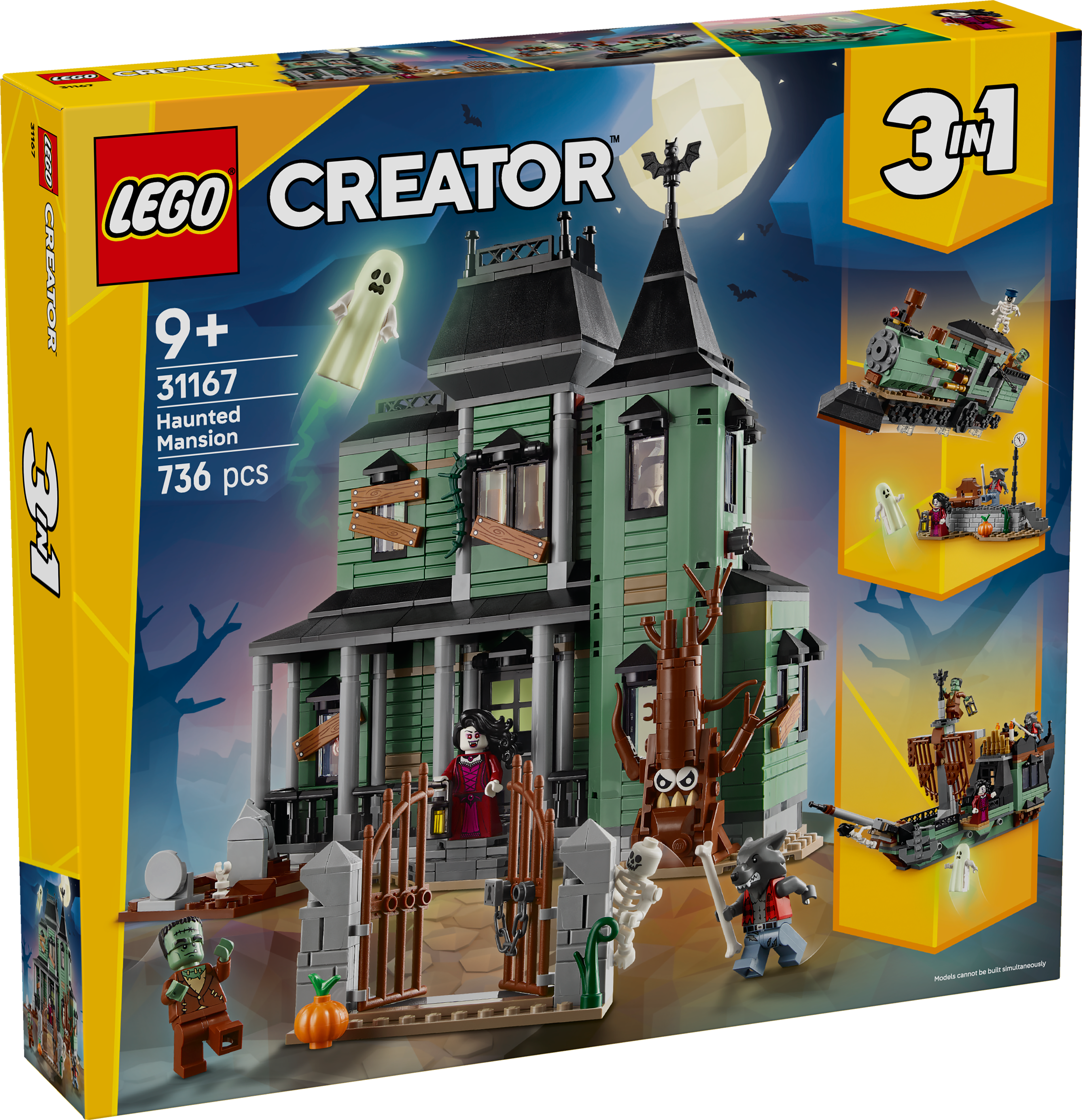 LEGO® Creator 3 v 1 31167 Strašidelný dům