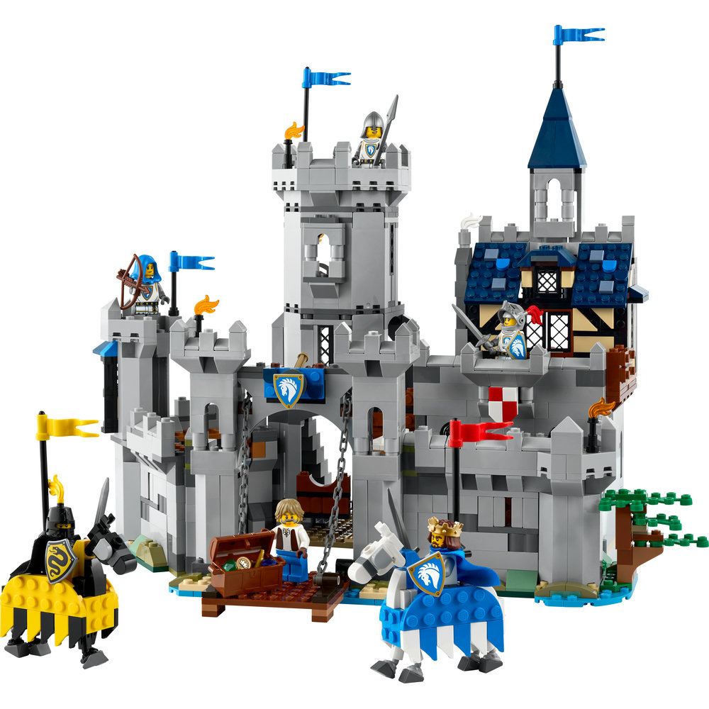 LEGO® Creator 3 v 1 31168 Středověký hrad a rytíři na koních