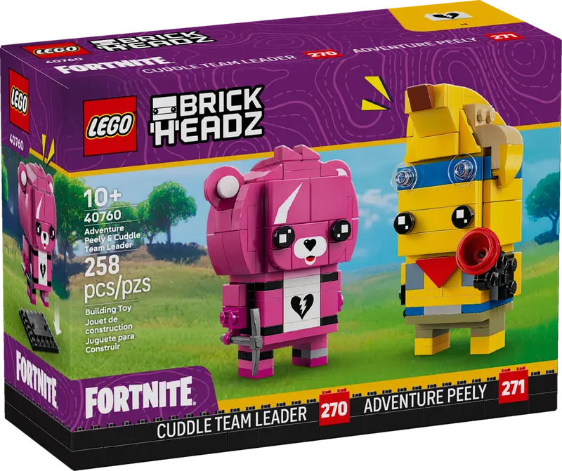 LEGO® 40760 BRICKHEADZ Adventure Peely a Cuddle Team Leader