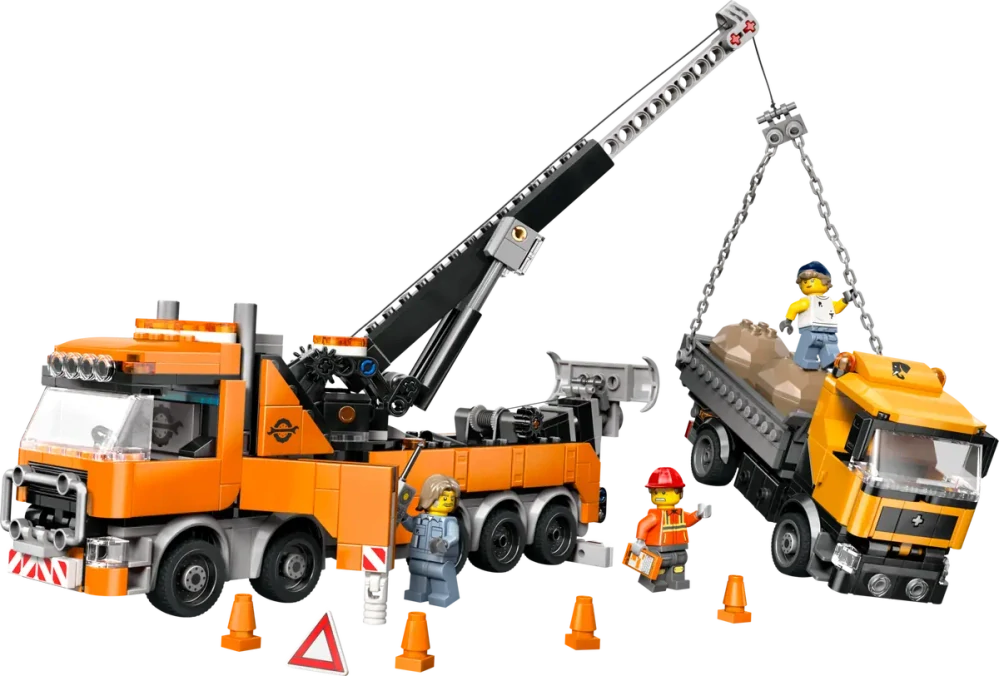 LEGO® City 60467 Výkonný vyprošťovací odtahový vůz s jeřábem