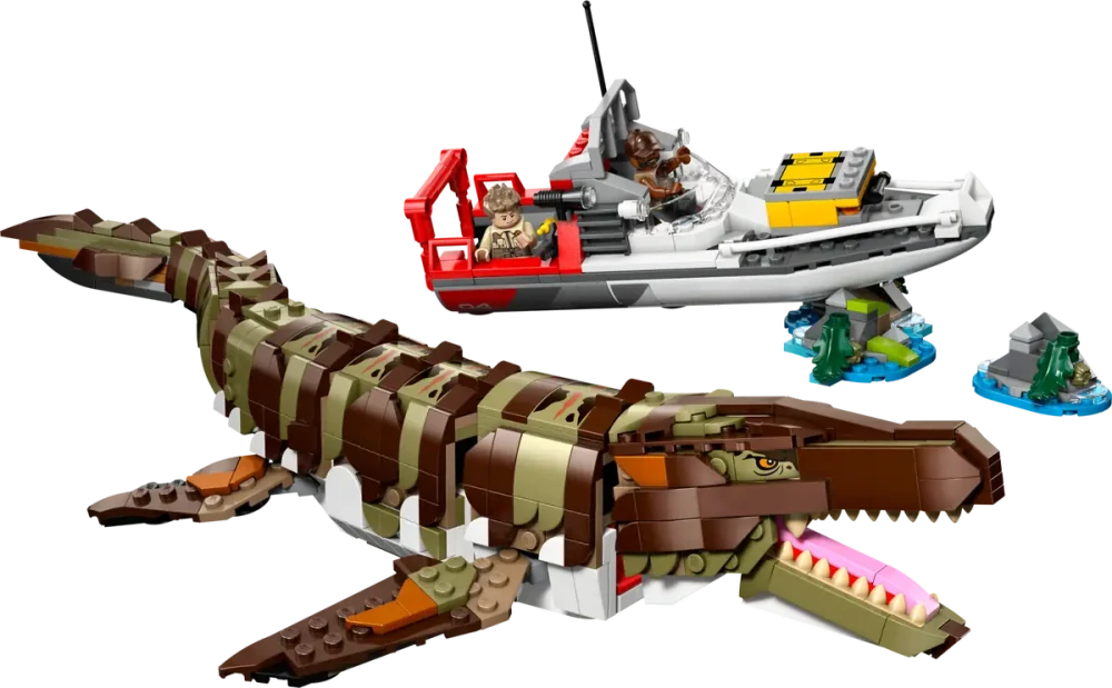 LEGO® Jurassic World 76974 Mise na lodi s mosasaurem