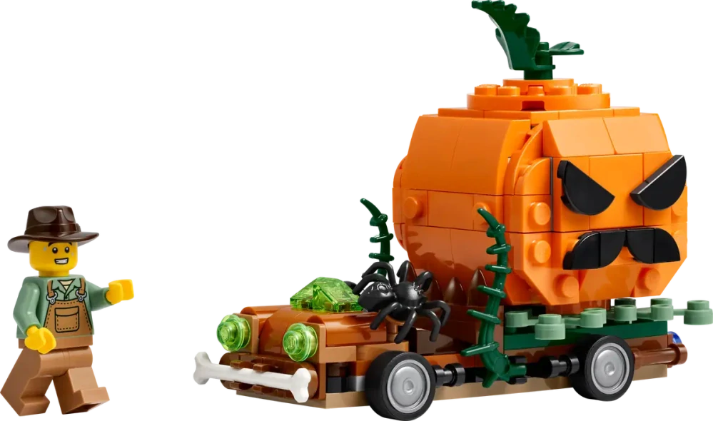 LEGO 40822 Pick-up s halloweenskými dýněmi