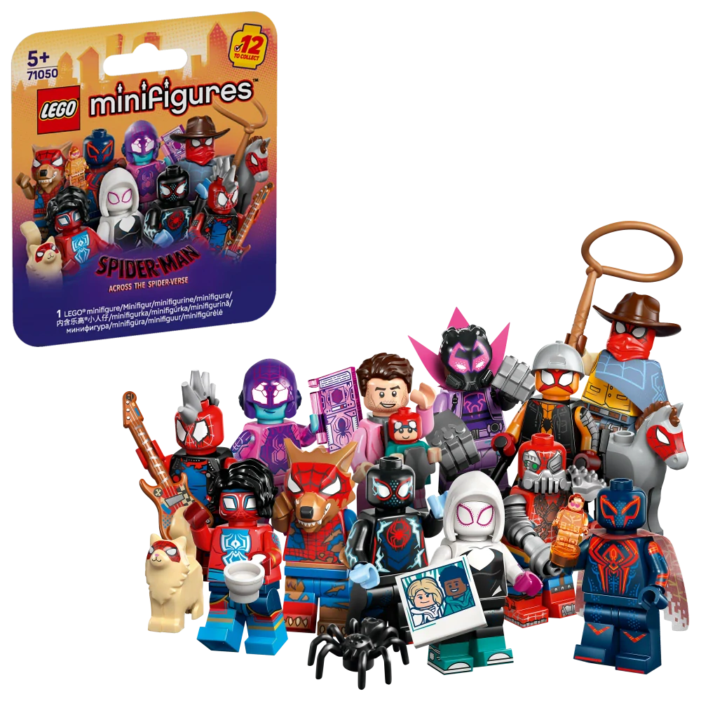 LEGO® Minifigurky 71050 Spider-Man: Napříč paralelními světy - 1 ks