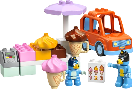 LEGO® DUPLO® 10458 Bluey a výlet na zmrzlinu