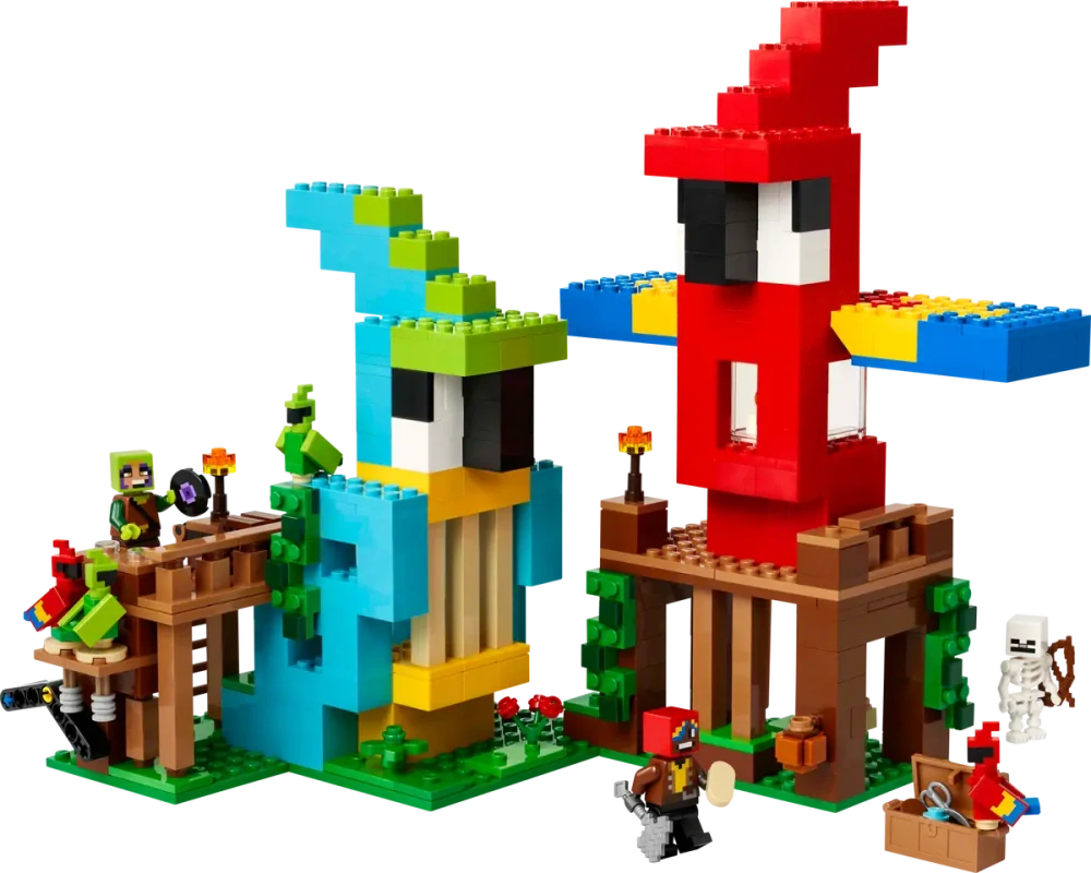 LEGO® Minecraft 21282 Papouščí domy