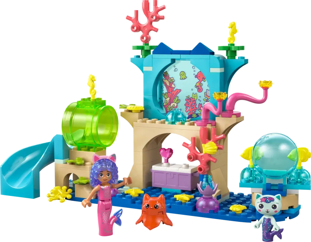 LEGO® Gabby’s Dollhouse 11204 Dobrodružství v akváriu mořské víly Gábi