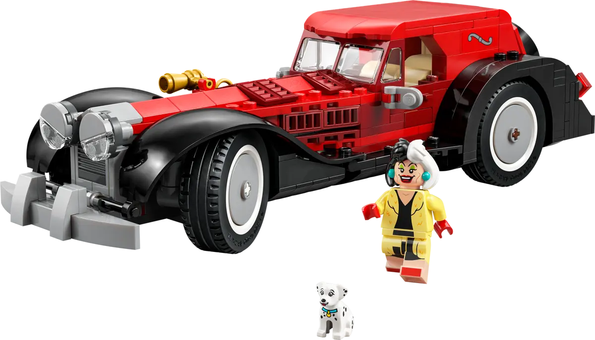 LEGO® Disney 43277 Cruella De Vil a její auto