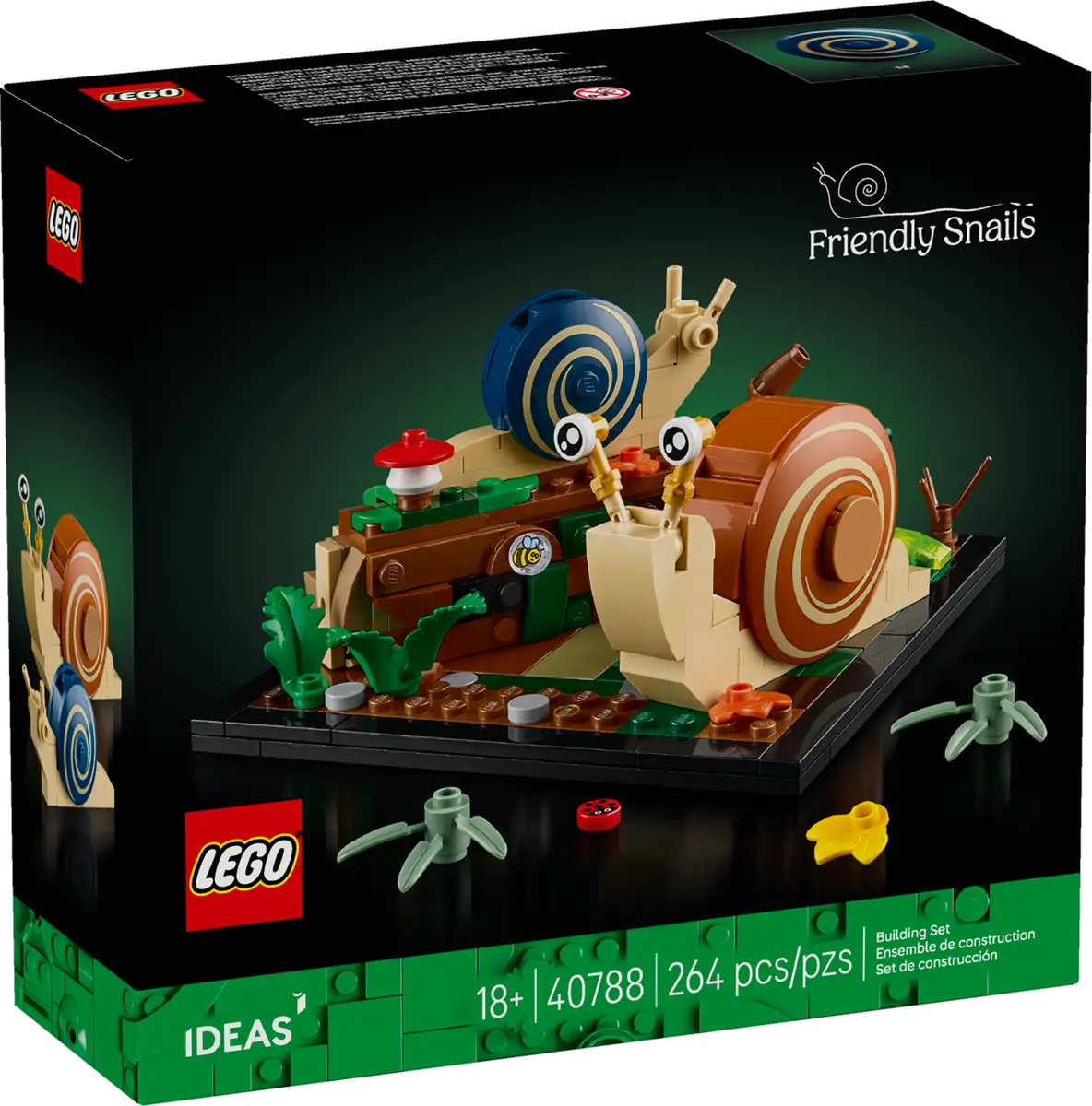 LEGO® Ideas 40788 Přátelští hlemýždi