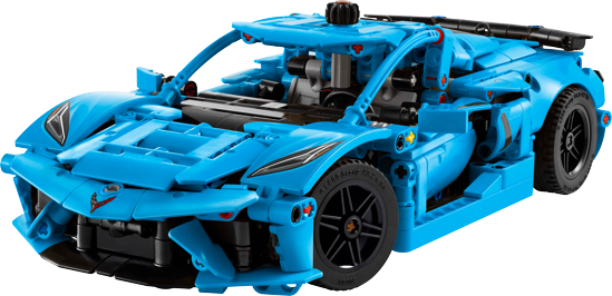 LEGO® Technic 42217 Modré auto Chevrolet Corvette Stingray