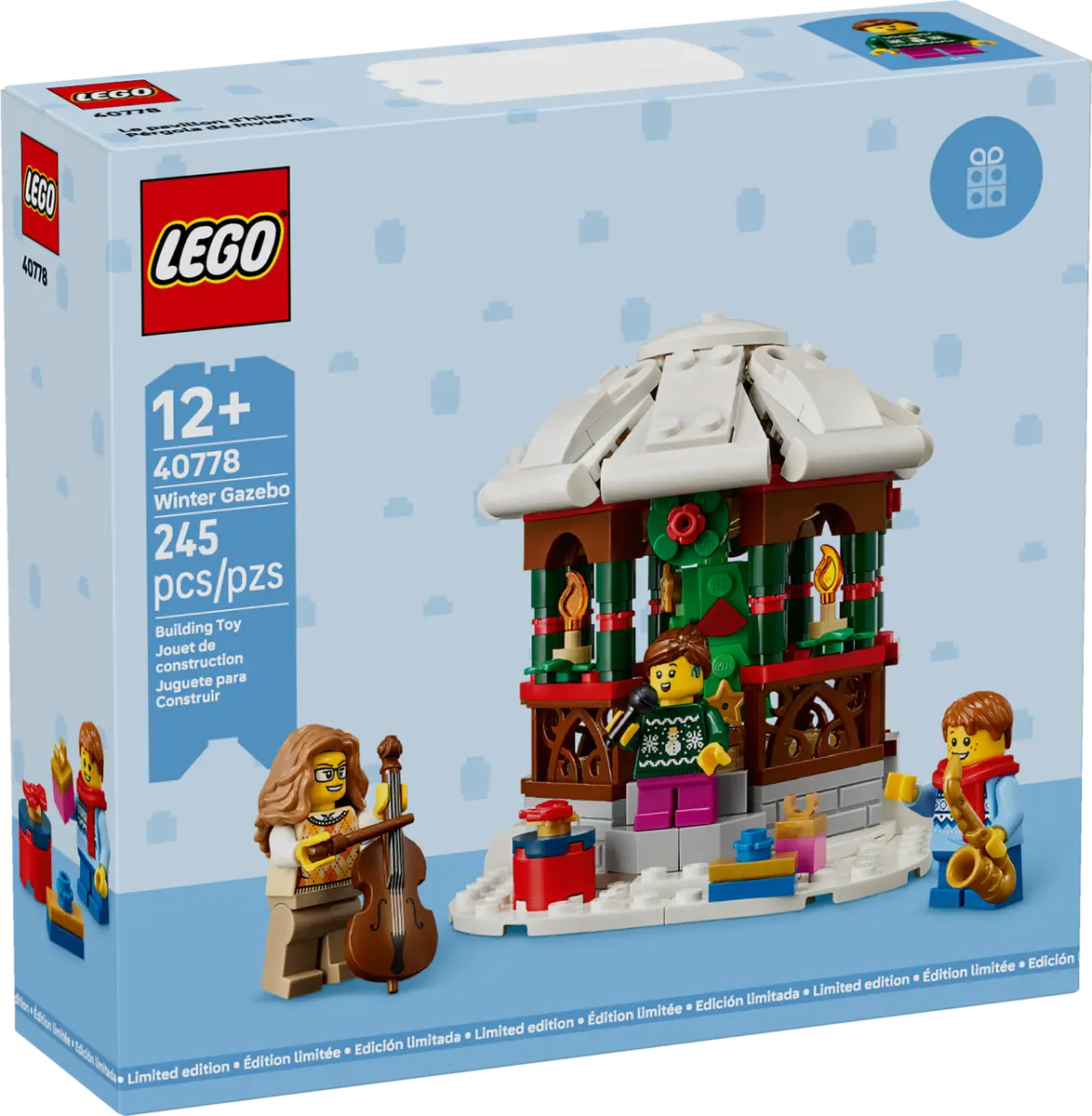 LEGO 40778 - ZIMNÍ ALTÁN Winter Gazebo