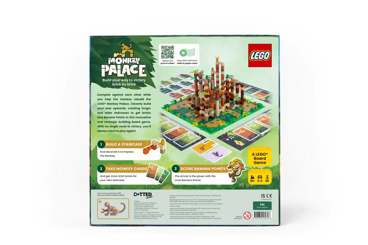 Asmodee Lego 5009127 Monkey Palace Opičí palác - česká verze