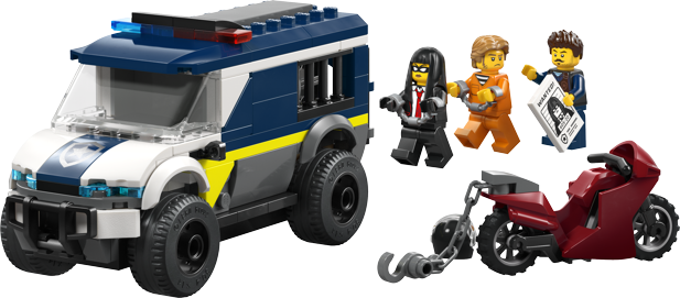 LEGO® City 60479 Policejní dodávka pro převoz vězňů