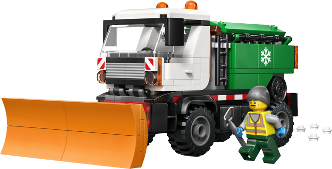 LEGO® City 60490 Sněžný pluh