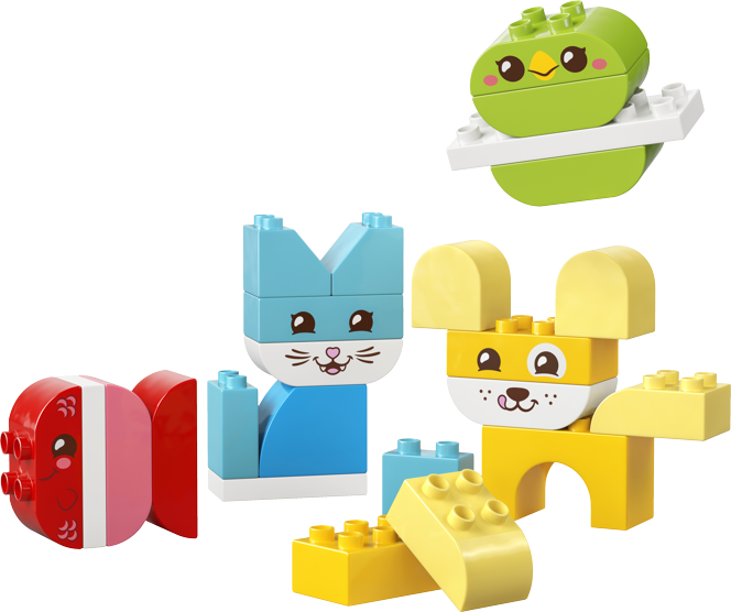 LEGO® DUPLO® 10477 Roztomilí kreativní mazlíčci 3 v 1