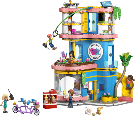 LEGO® Friends 42689 Klubovna pro kamarády v městečku Heartlake